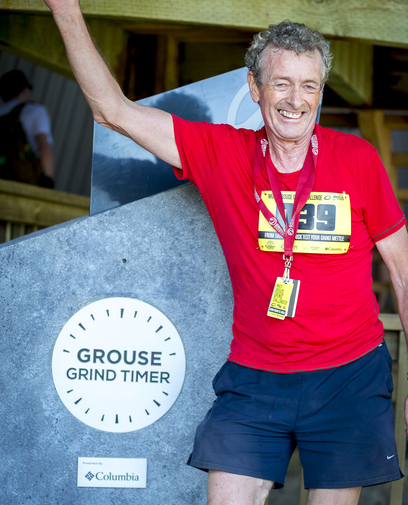 Idar Karlsen, the first Multi-Grouse Grind Challenge champion