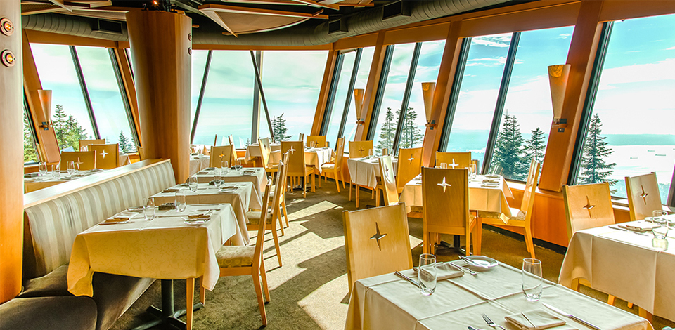 The Observatory venue at Grouse Mountain