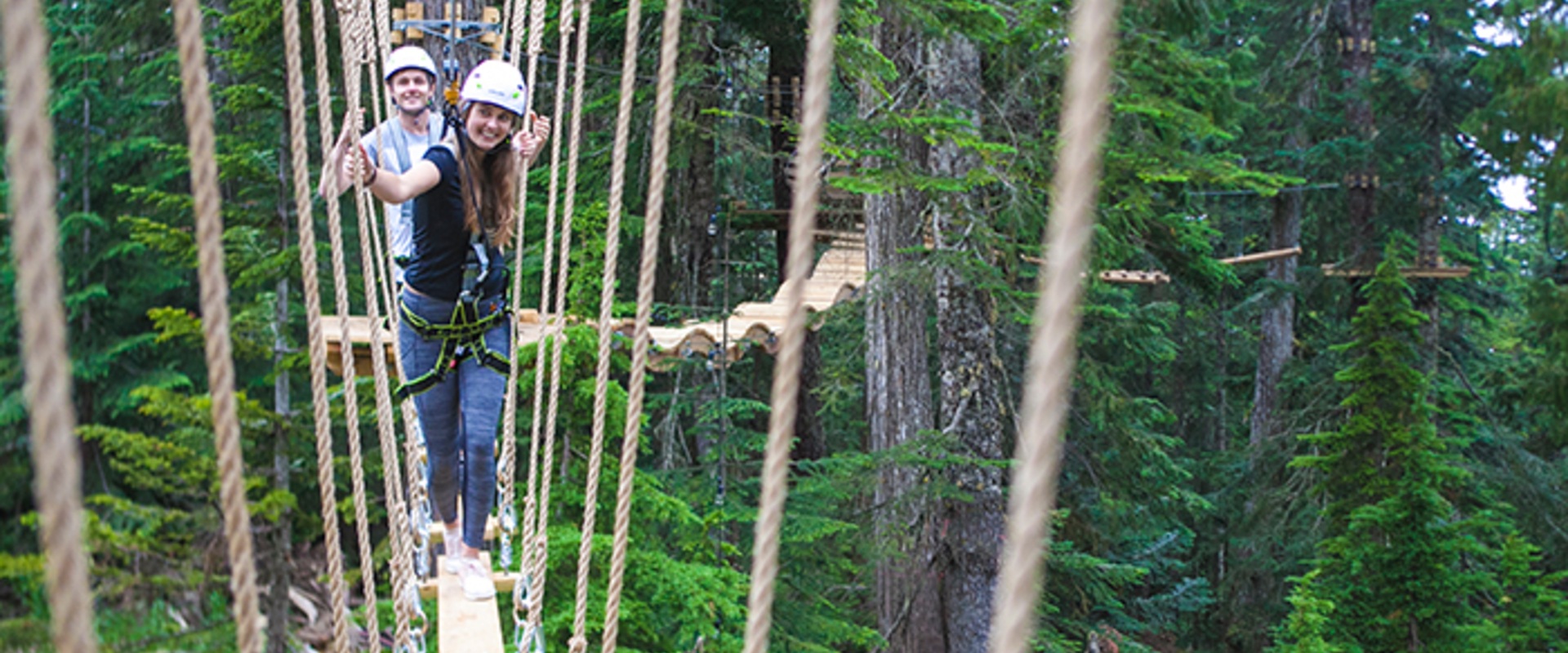 Aerial ropes course opening at Grouse Mountain
