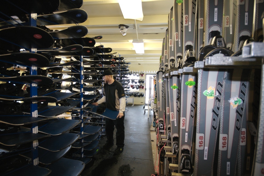 ski and snowboard rentals