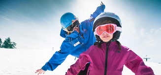 Learn to ski this winter with our Junior Zone Camps for kids aged 5-6.