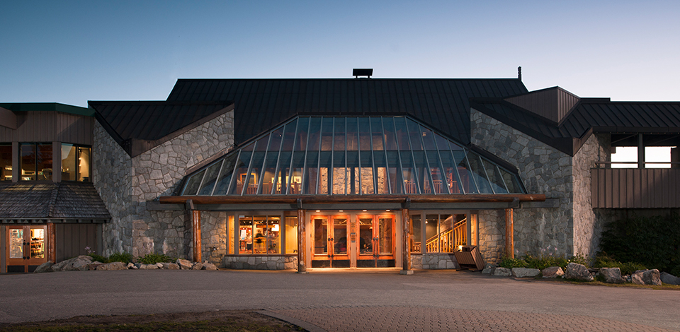 Exterior of Grouse Mountain Chalet