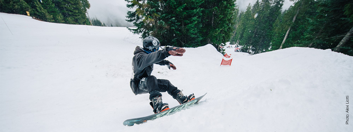 Celebrating 25 Years of Grouse Parks with a slalom