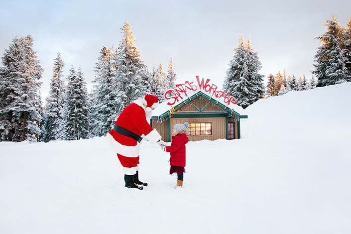 the peak of christmas grouse mountain the peak of vancouver