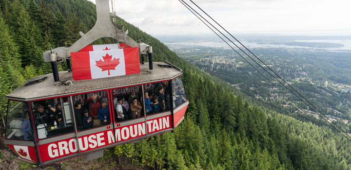 Canada Day at Grouse Mountain